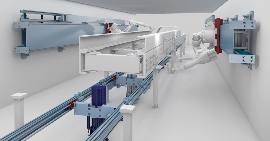 Linearantriebe, industrielle Automatisierung, Seventh Axis, Actuator System Line