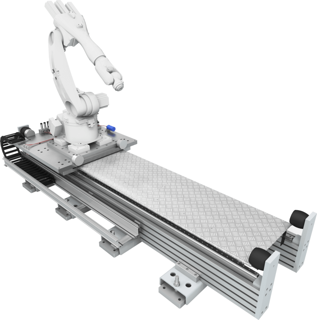 Sistema per movimentazione Robot: Robot Transfer Unit