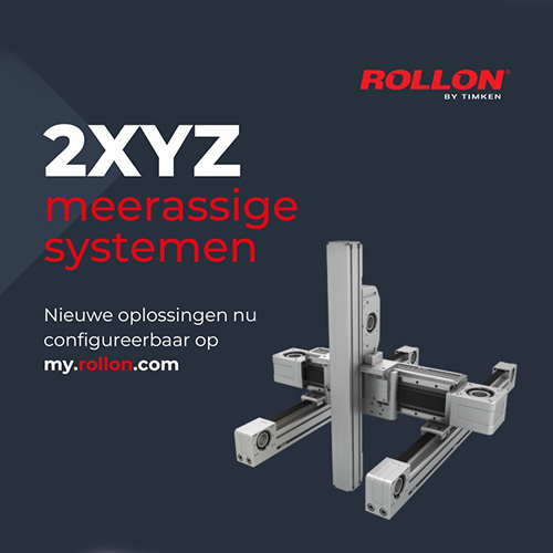 myRollon: Nieuwe 2XYZ meerassige systemen configureerbaar