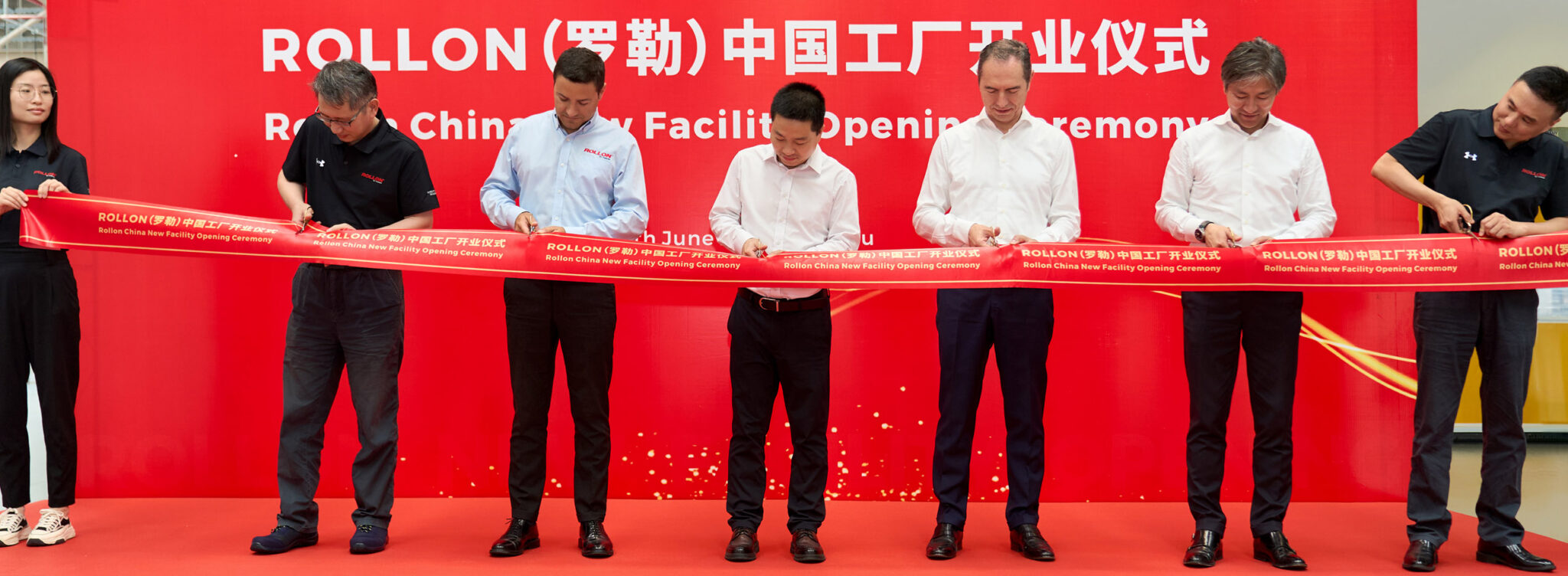 Rollon opent nieuwe fabriek in China